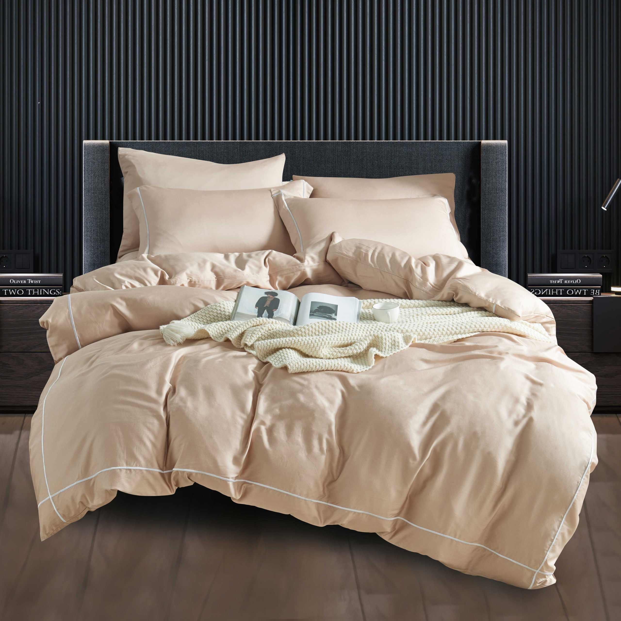 Постільна білизна євро Vie Nouvelle Tencel тенсел 200х220 T4