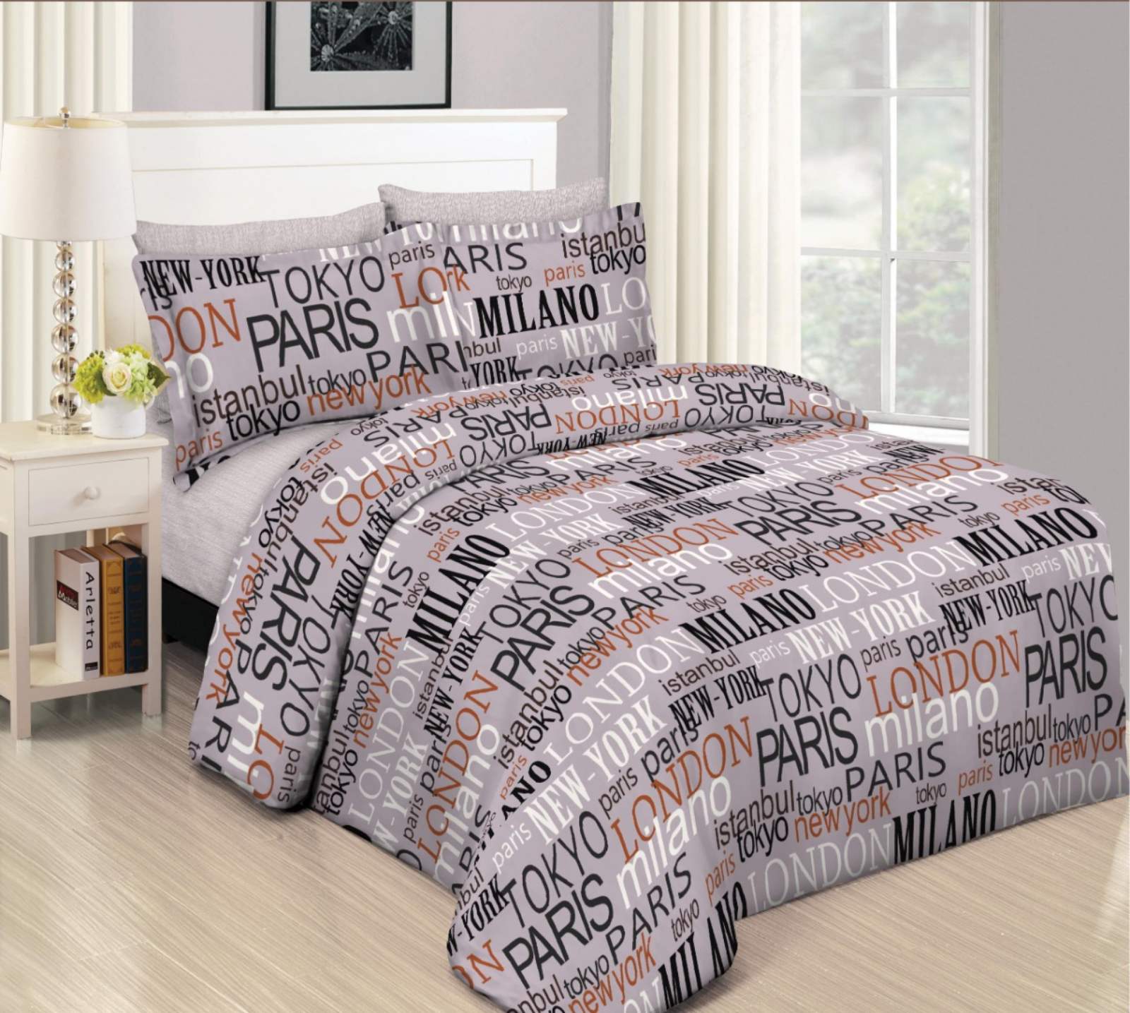 Постільна білизна Woodbury’s ранфорс Пакистан W2073