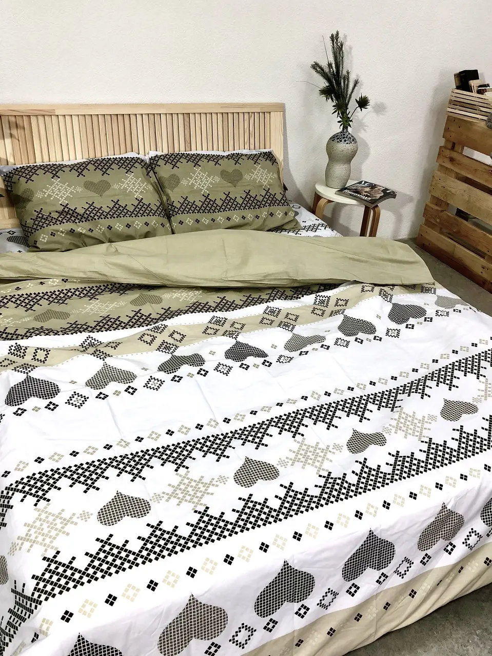 Постільна білизна євро Woodbury’s бязь Пакистан 200×220 W1811E