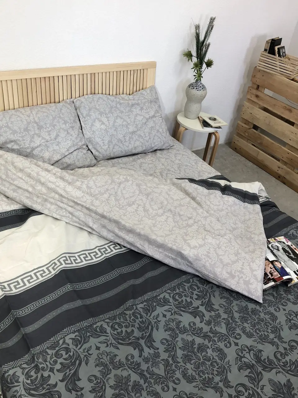 Постільна білизна євро Woodbury’s бязь Пакистан 200×220 W2021E