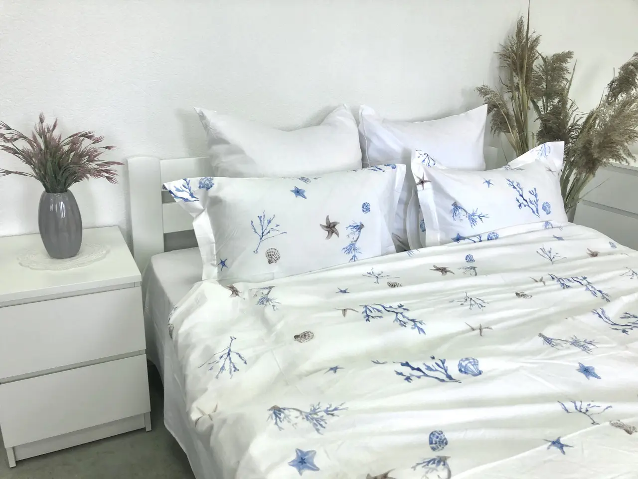 Постільна білизна євро Vie Nouvelle Elegant Cатин 200х220 EL08