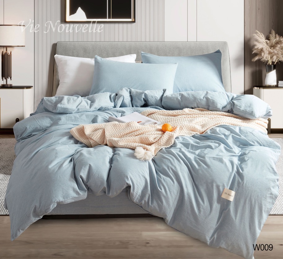 Постільна білизна Vie Nouvelle Washed cotton варена бавовна W9