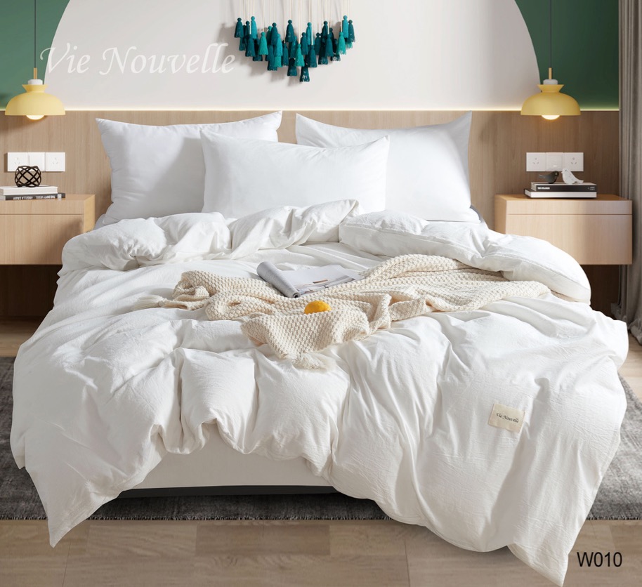 Постільна білизна Vie Nouvelle Washed cotton варена бавовна W10