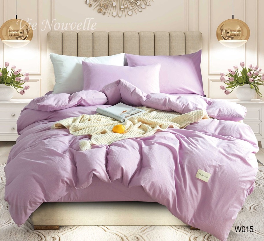 Постільна білизна Vie Nouvelle Washed cotton варена бавовна W15