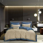 Постільна білизна євро Vie nouvelle Embroidery сатин 200х220 E005