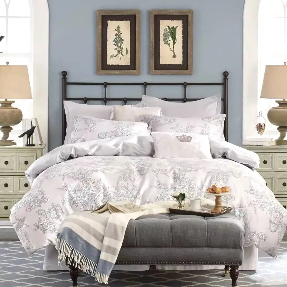 Постільна білизна євро Vie Nouvelle Classic сатин 200х220 PPCL-074