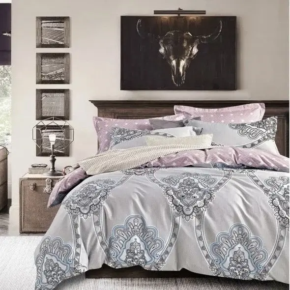 Постільна білизна євро Vie Nouvelle Classic сатин 200х220 PPCL-101