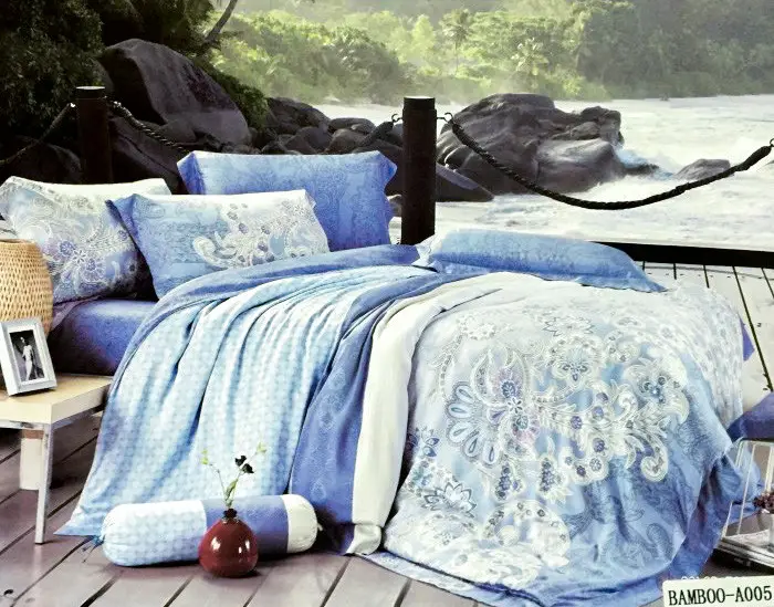 Постільна білизна Євро Vie Nоouvelle Bamboo Євро 200×220 A-005