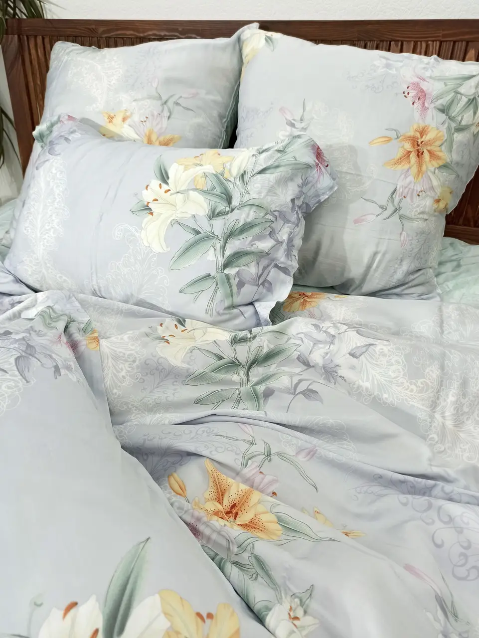 Постільна білизна Євро Vie Nоouvelle Bamboo Євро 200×220 A-007