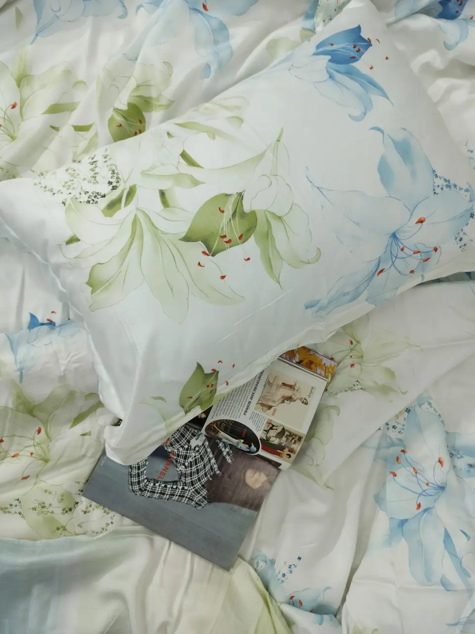 Постільна білизна Євро Vie Nоouvelle Bamboo Євро 200×220 A-011