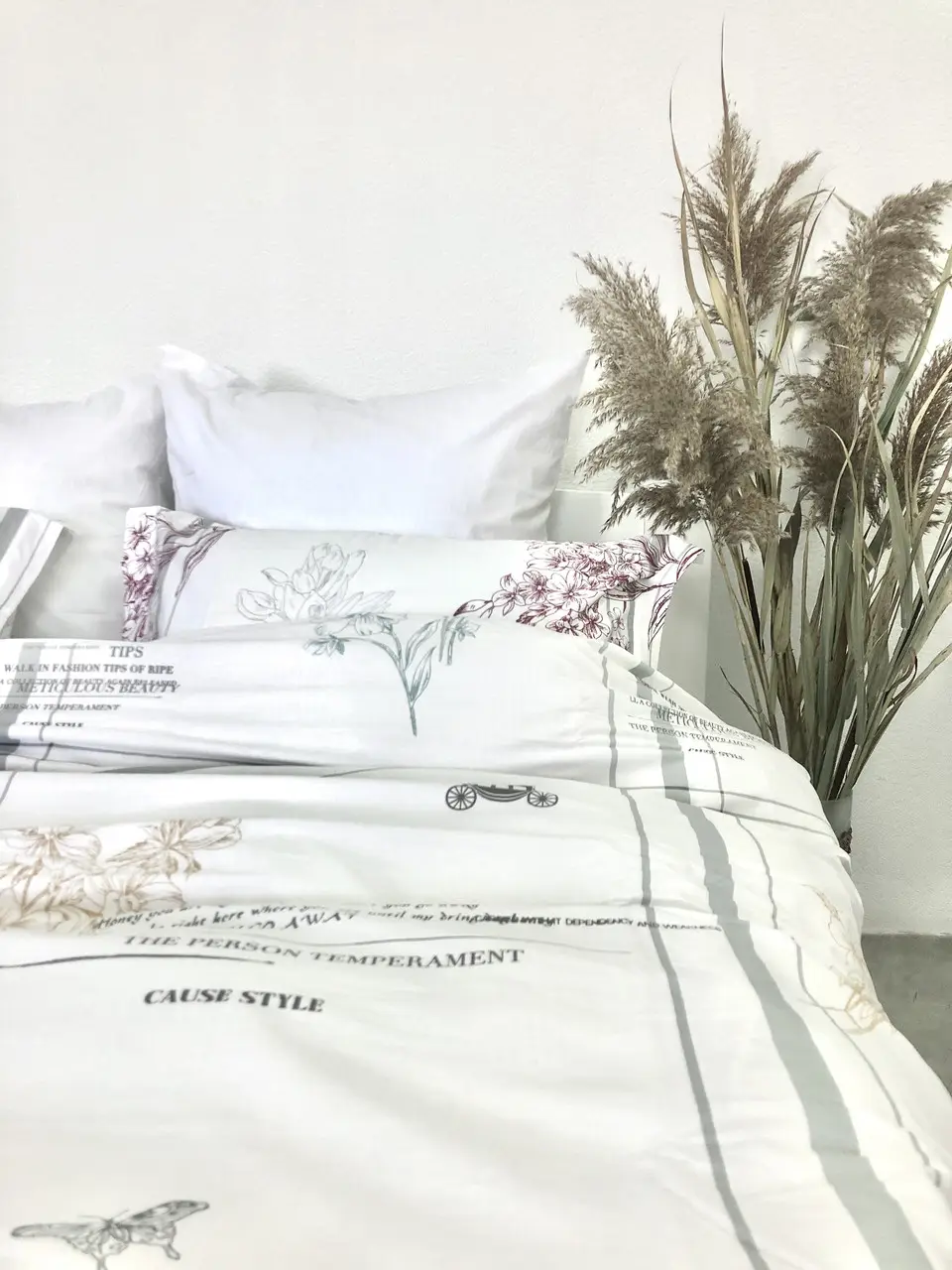 Постільна білизна євро Vie Nouvelle Elegant Cатин 200х220 EL01