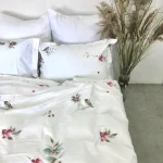 Постільна білизна євро Vie Nouvelle Elegant Cатин 200х220 EL02