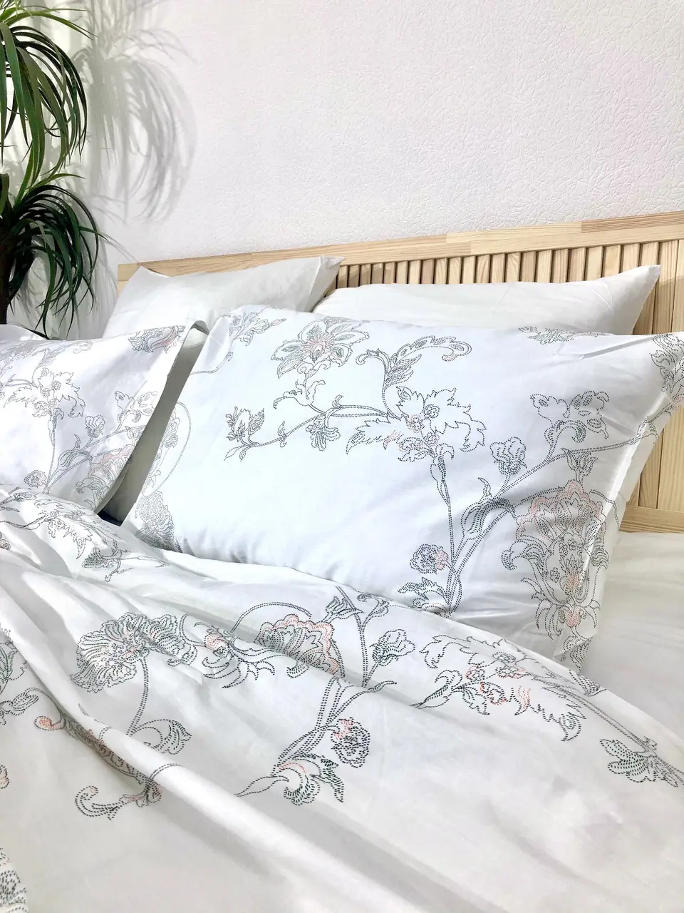 Постільна білизна євро Vie Nouvelle Elegant Cатин 200х220 EL09/008/006