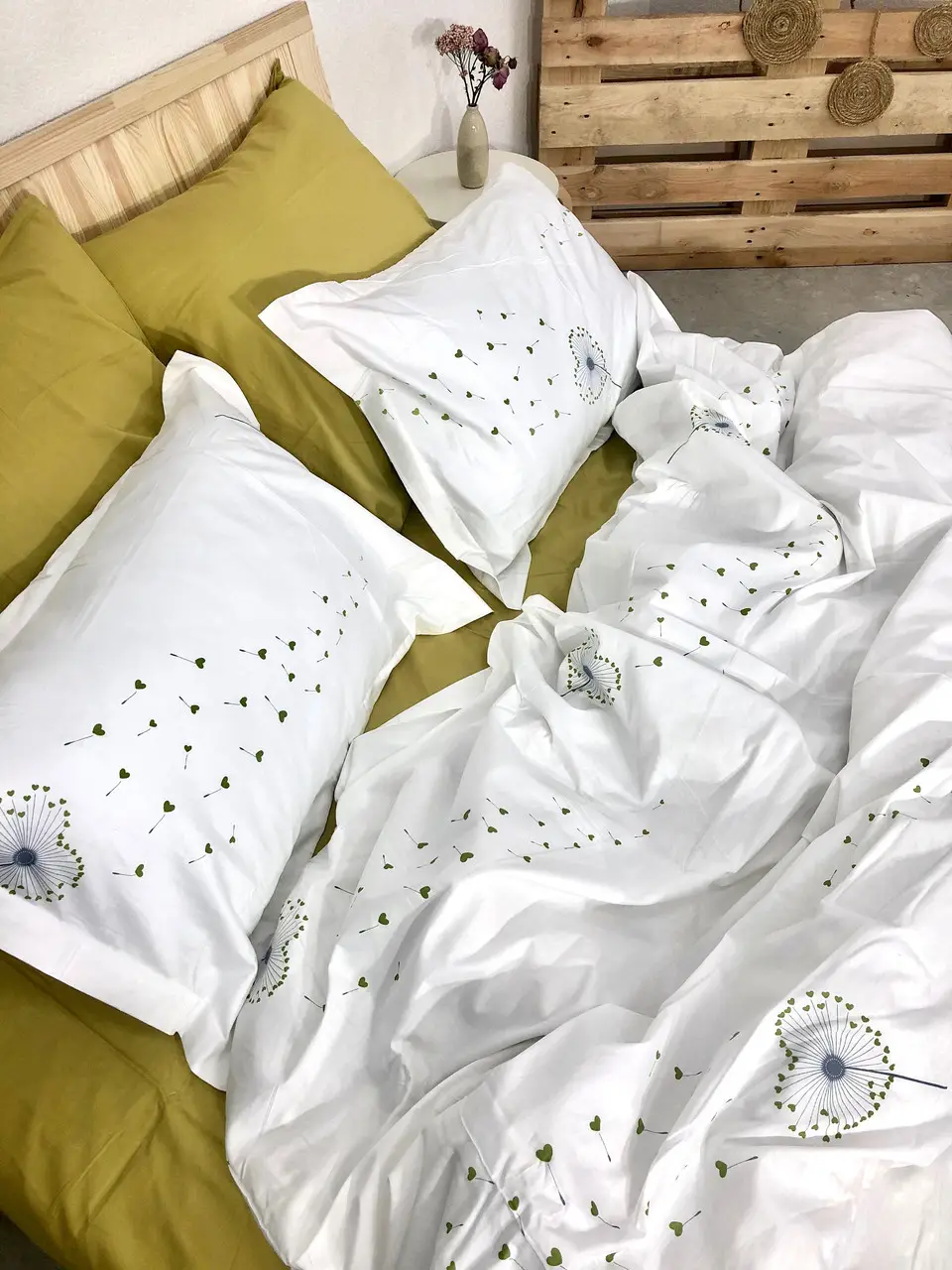 Постільна білизна євро Vie Nouvelle Elegant Cатин 200х220 EL17/002/022/017