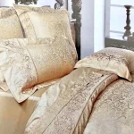 Постільна білизна Vie Nouvelle жакард з вишивкою JE-STH-014-1