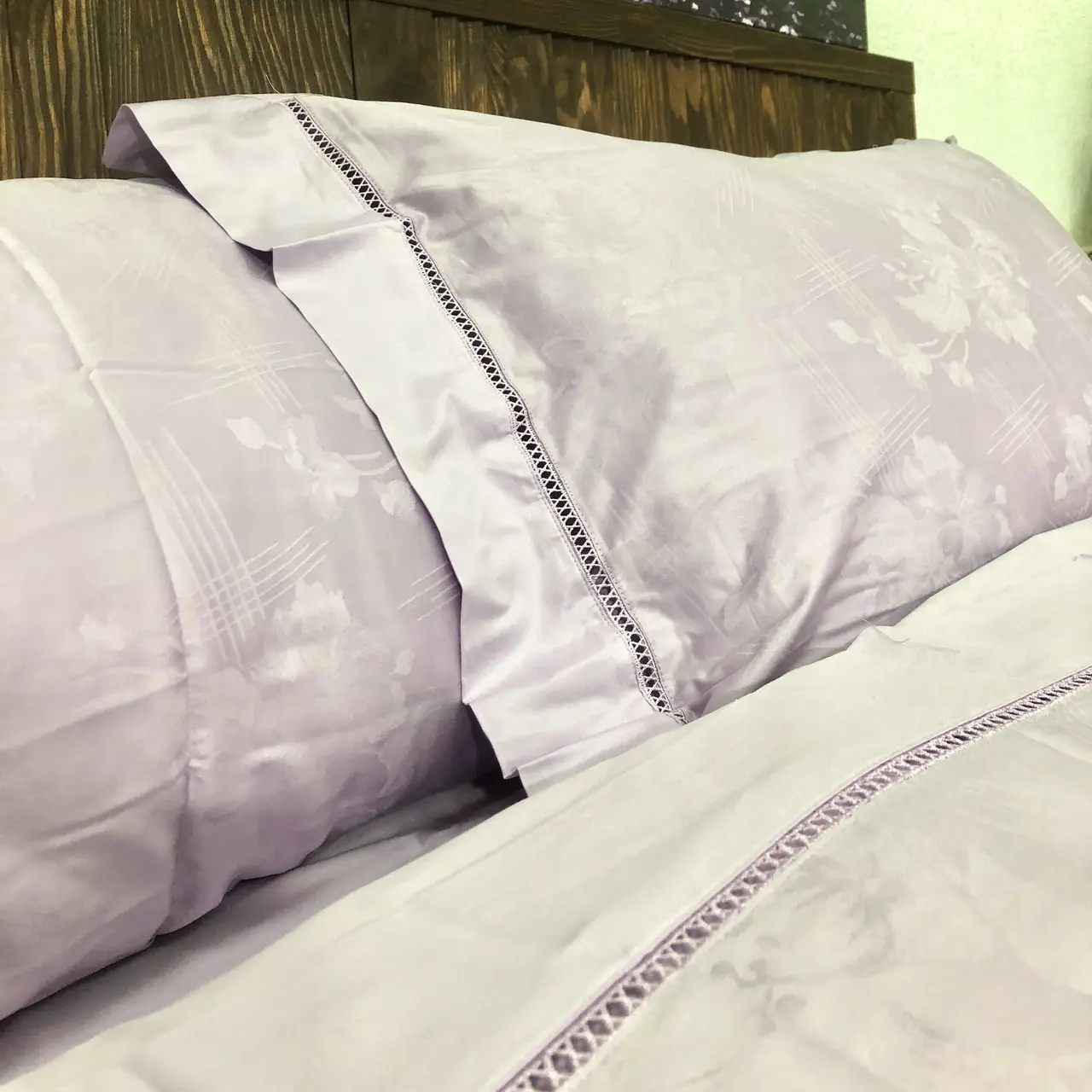 Постільна білизна з вишивкою Ailin JE-18