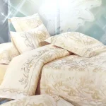 Постільна білизна Vie Nouvelle жакард з вишивкою JE-319