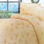 Постільна білизна Vie Nouvelle жакард з вишивкою JE-366