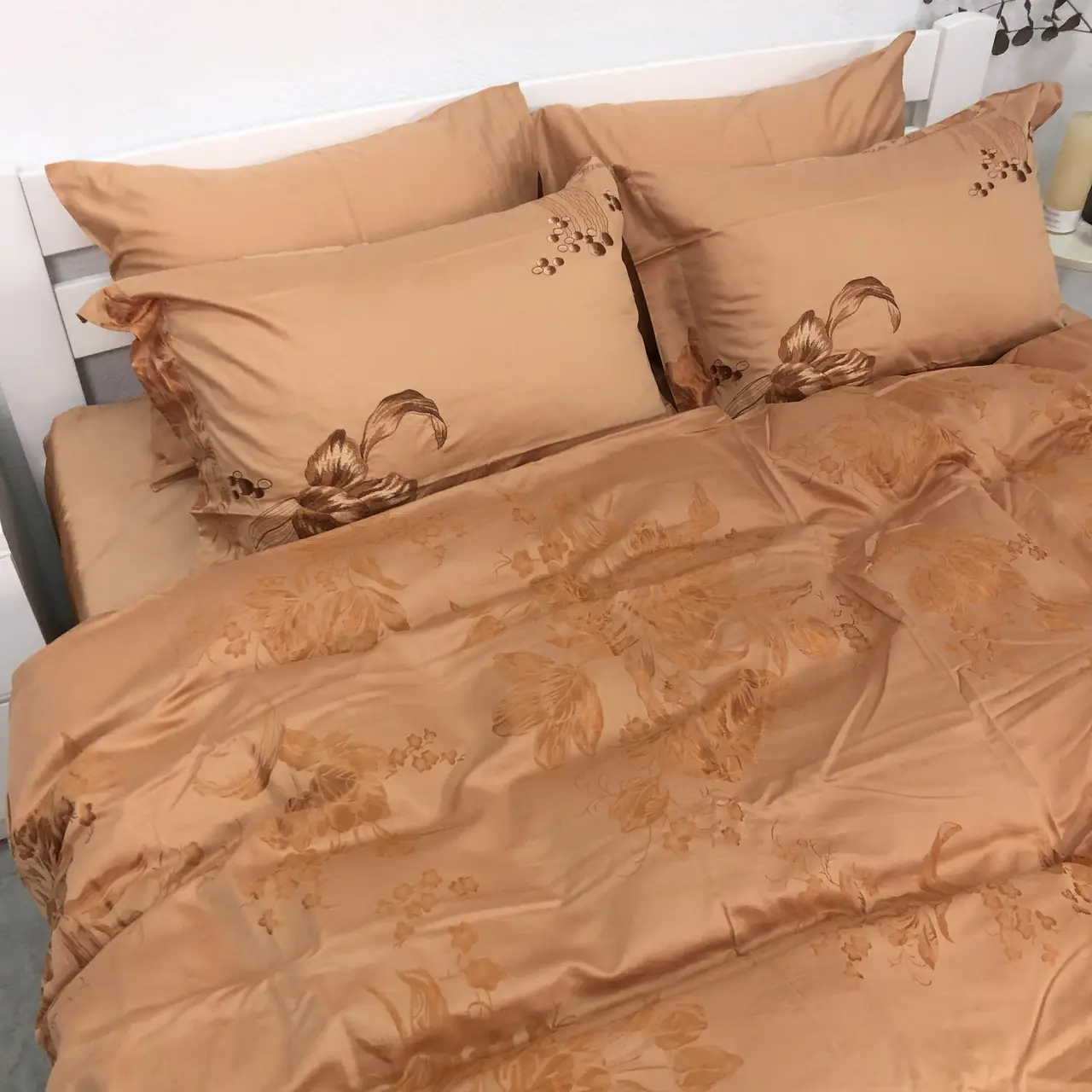 Постільна білизна з вишивкою Ailin JE-66B