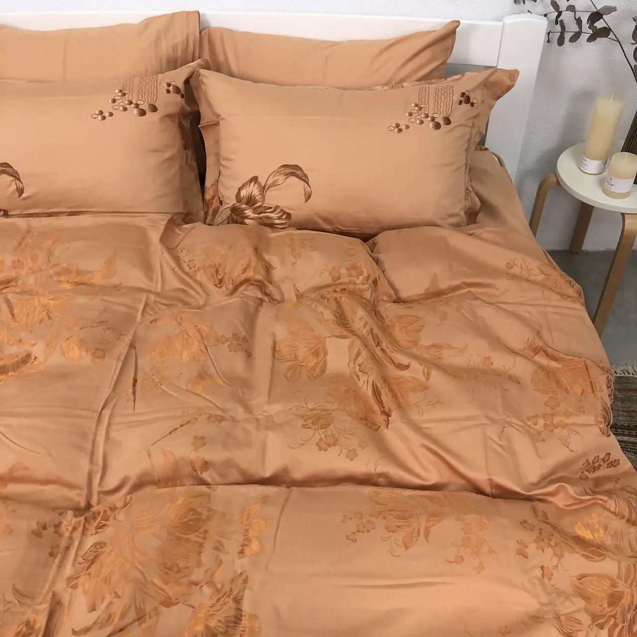 Постільна білизна з вишивкою Ailin JE-66B