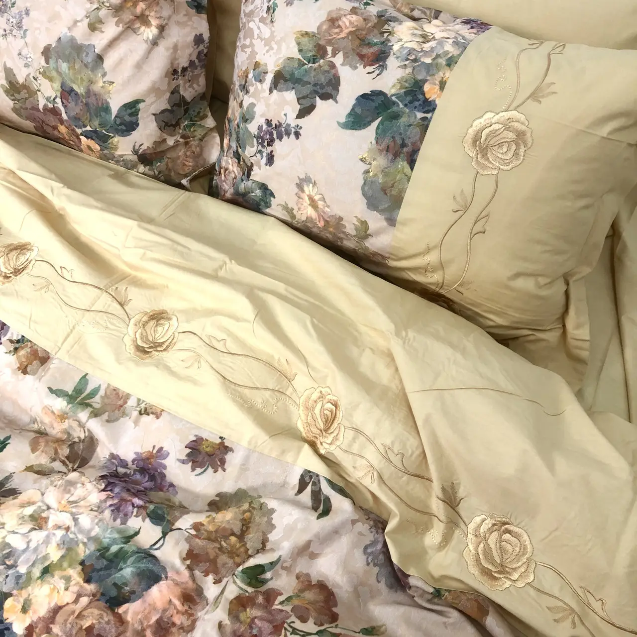 Постільна білизна Ailin сатин з гобеленом JPE-01