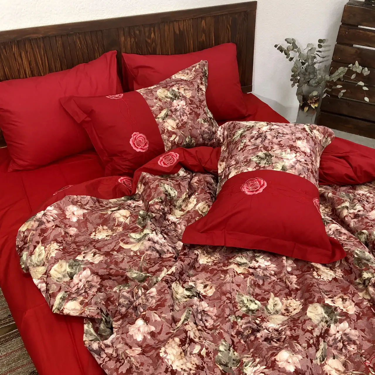 Постільна білизна Ailin сатин з гобеленом JPE-06