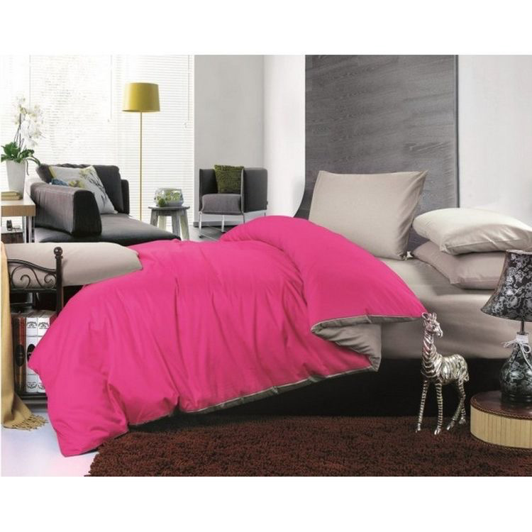 Двостороння постільна білизна Vie Nouvelle Dyed сатин JT02