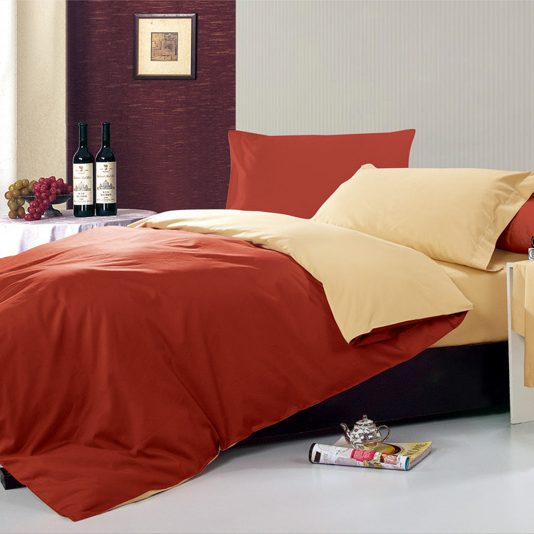 Двостороння постільна білизна Vie Nouvelle Dyed сатин JT24