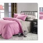 Двостороння постільна білизна Vie Nouvelle Dyed сатин JT47