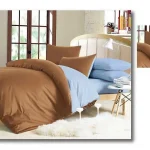 Двостороння постільна білизна Vie Nouvelle Dyed сатин JT63