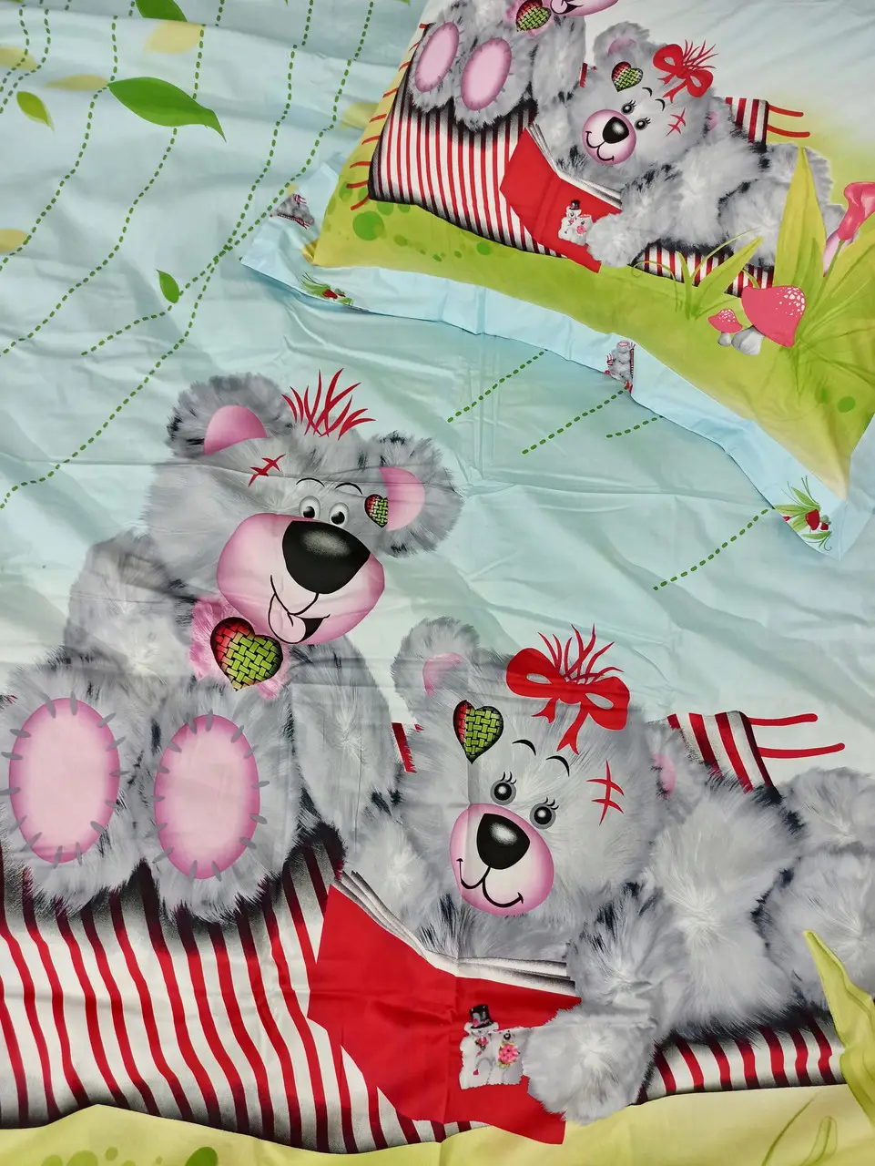 Дитяча постільна білизна Vie Nouvelle Kids сатин 160×220 TD-216