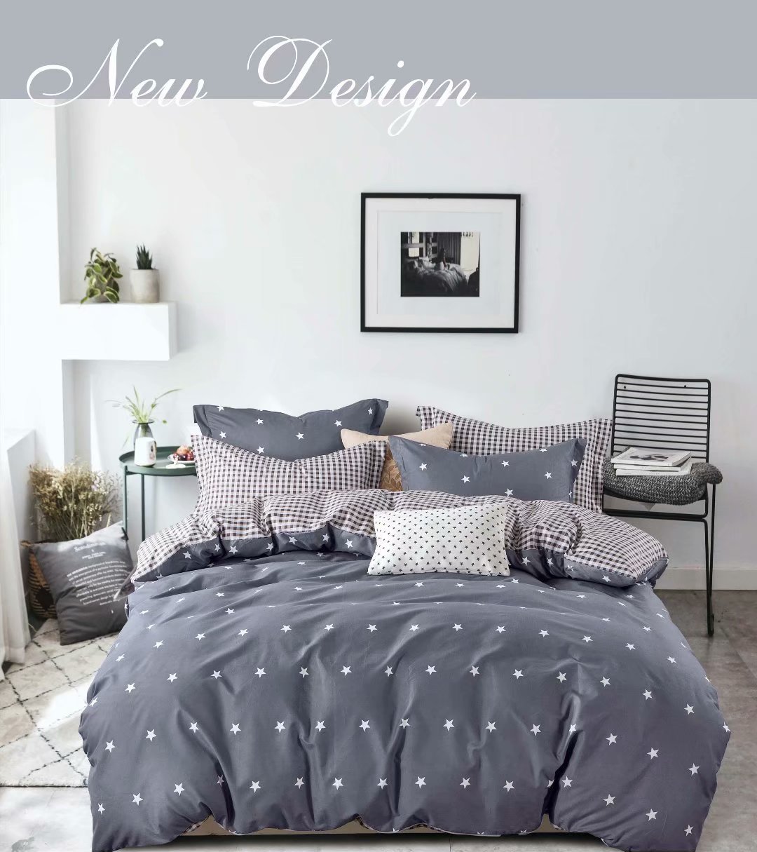 Постільна білизна євро Vie Nouvelle Velour Мікрофібра 200х220 VL17E