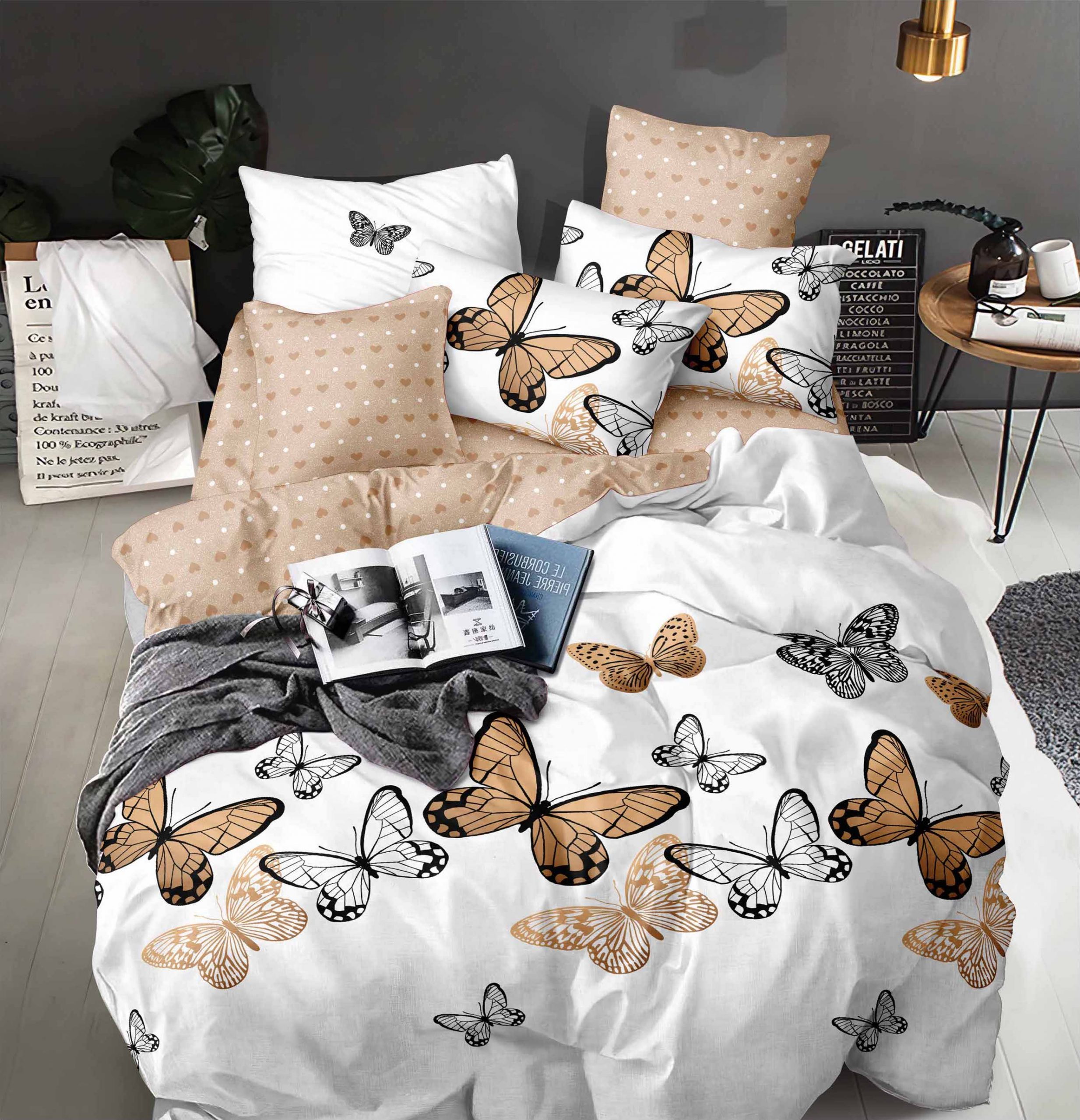 Постільна білизна євро Vie Nouvelle Velour Мікрофібра 200х220 VL23E