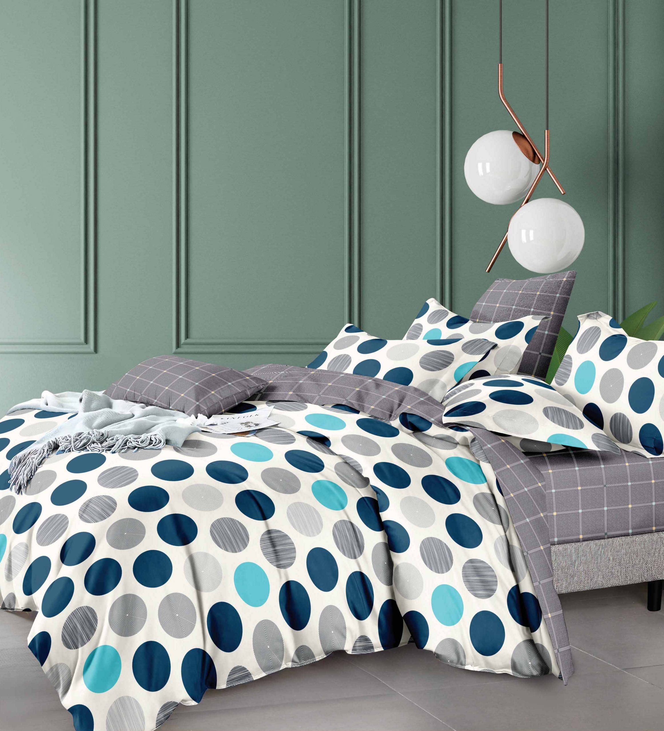 Постільна білизна євро Vie Nouvelle Velour Мікрофібра 200х220 VL25E