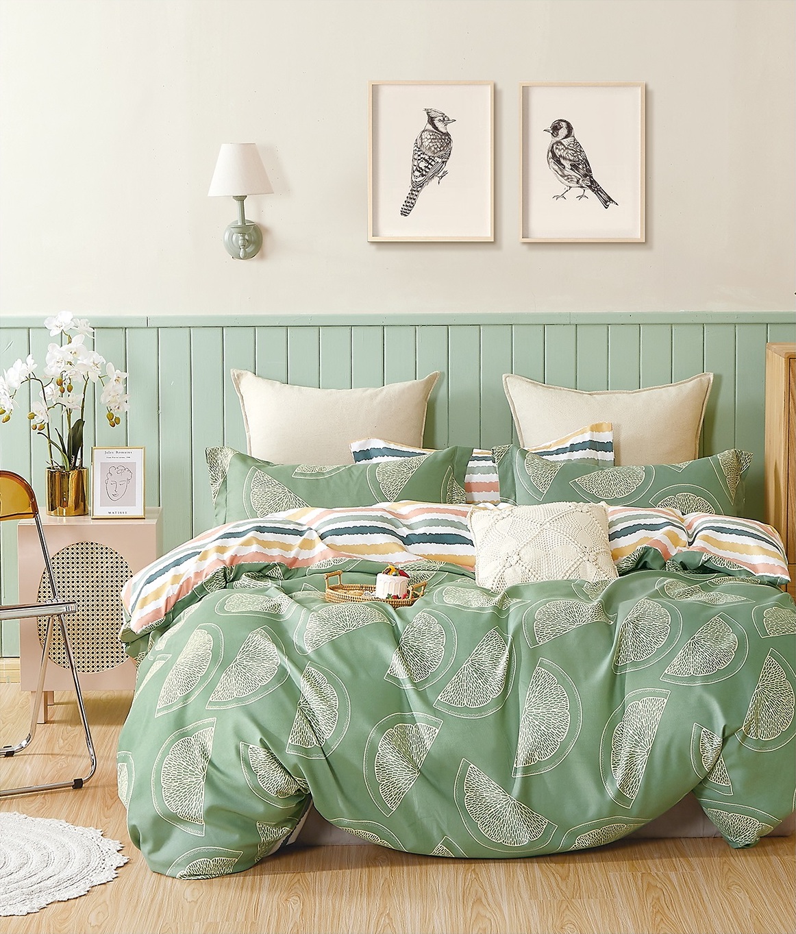 Постільна білизна євро Vie Nouvelle Velour Мікрофібра 200х220 VL36E