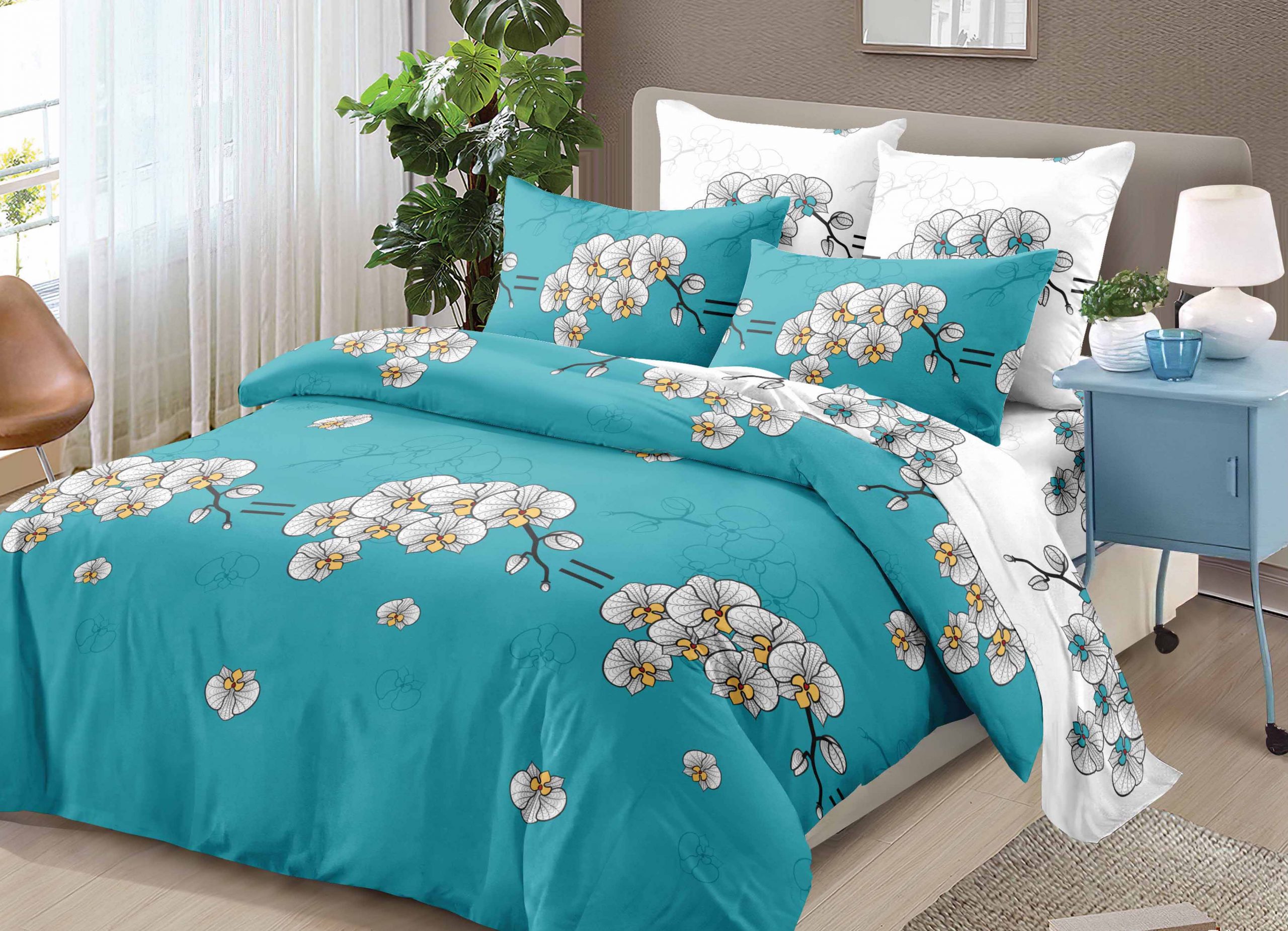 Постільна білизна євро Vie Nouvelle Velour Мікрофібра 200х220 VL42E