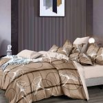 Постільна білизна євро Vie Nouvelle Velour Мікрофібра 200х220 VL51E