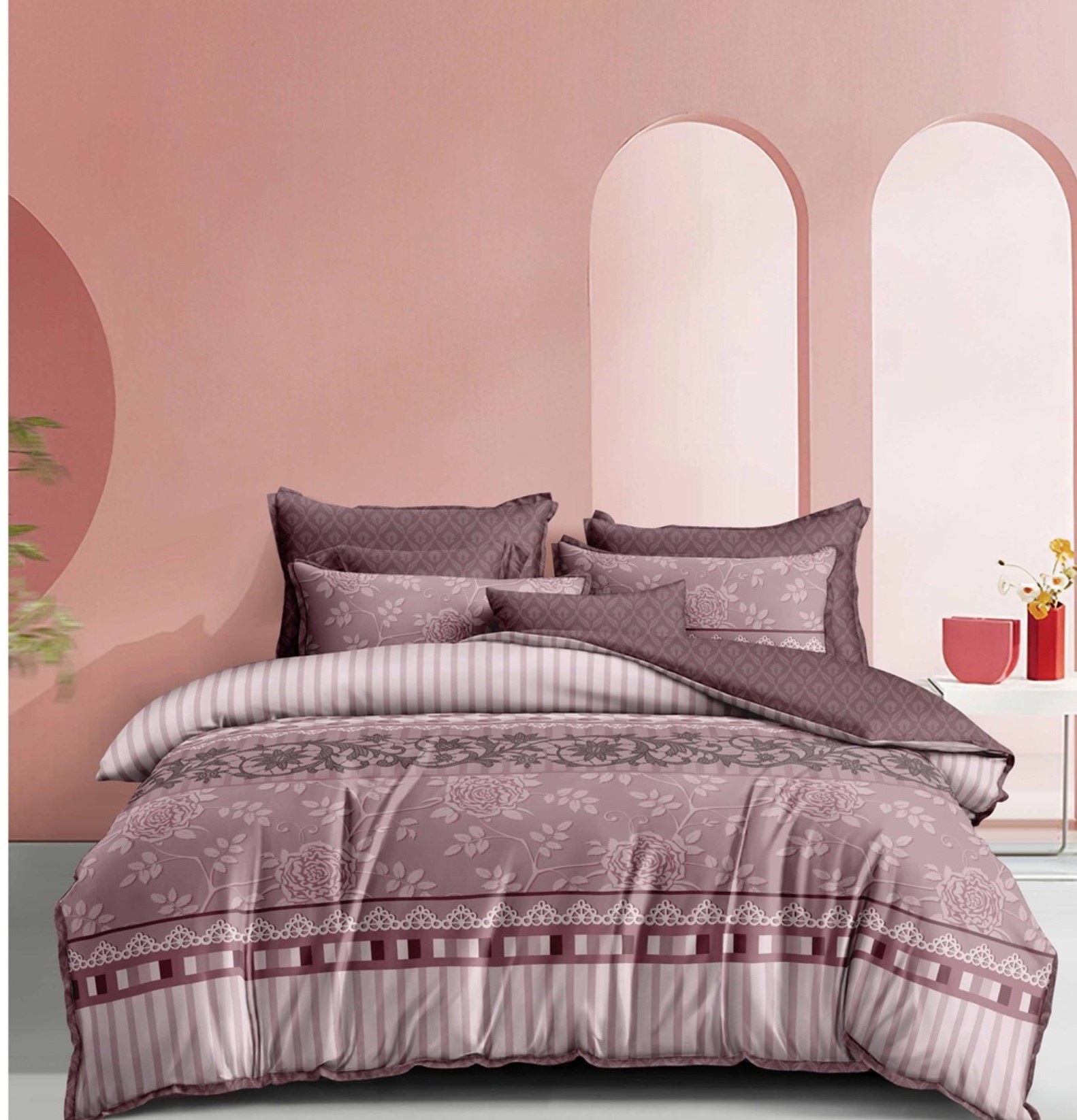 Постільна білизна Vie Nouvelle Velour Мікрофібра 200х220 VL68