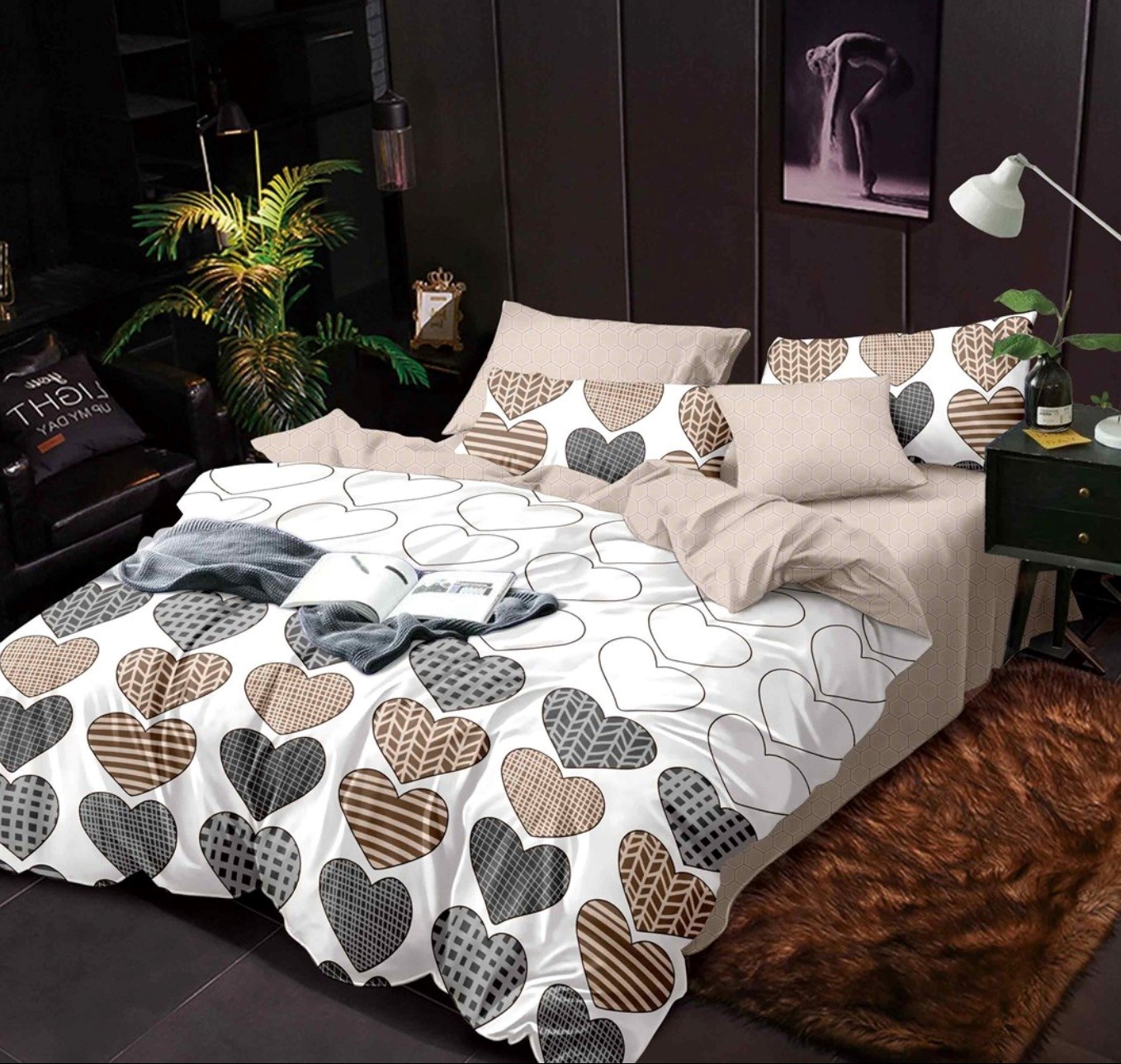 Постільна білизна Vie Nouvelle Velour Мікрофібра 200х220 VL73