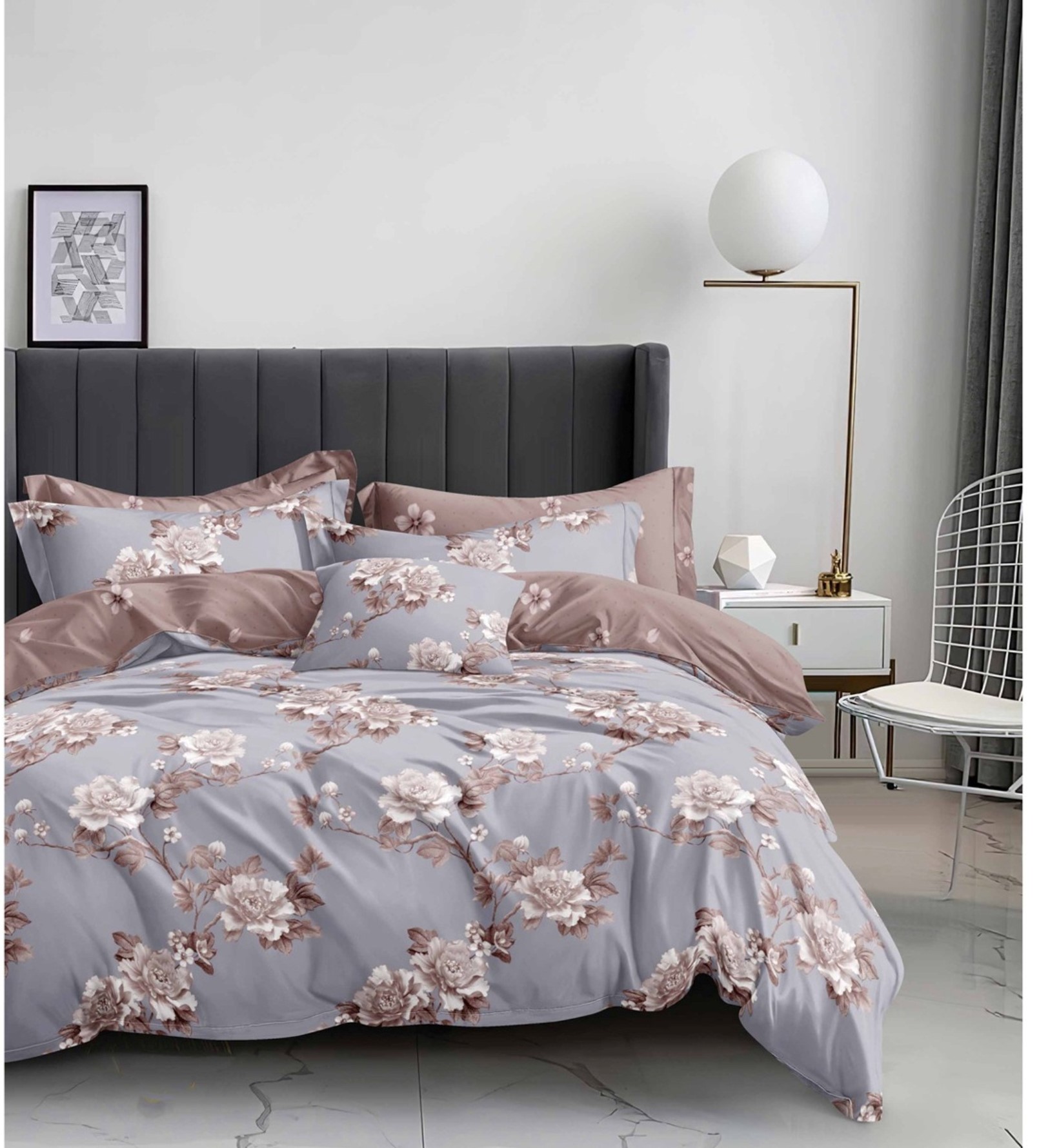 Постільна білизна Vie Nouvelle Velour Мікрофібра 200х220 VL74