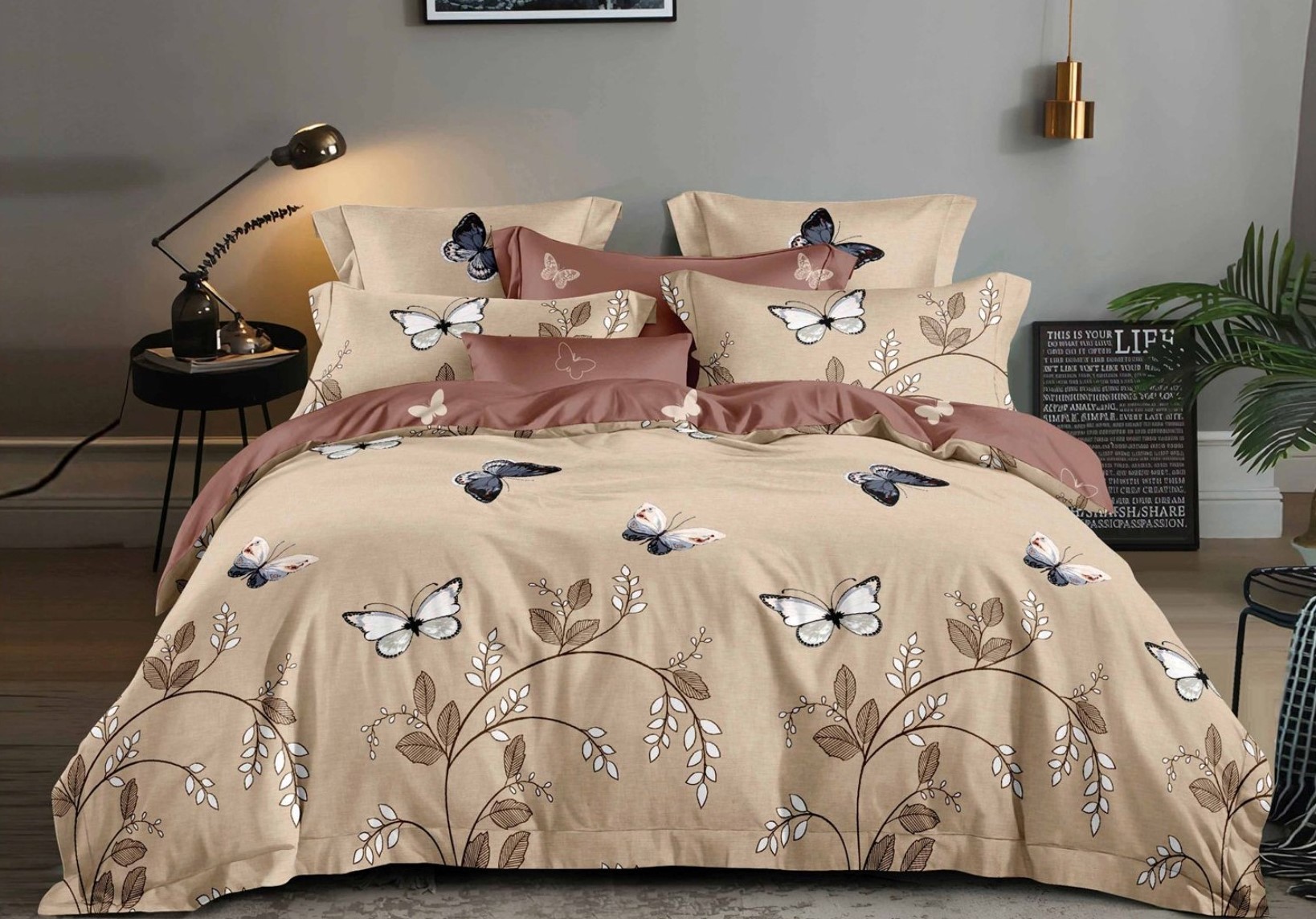 Постільна білизна Vie Nouvelle Velour Мікрофібра 200х220 VL75