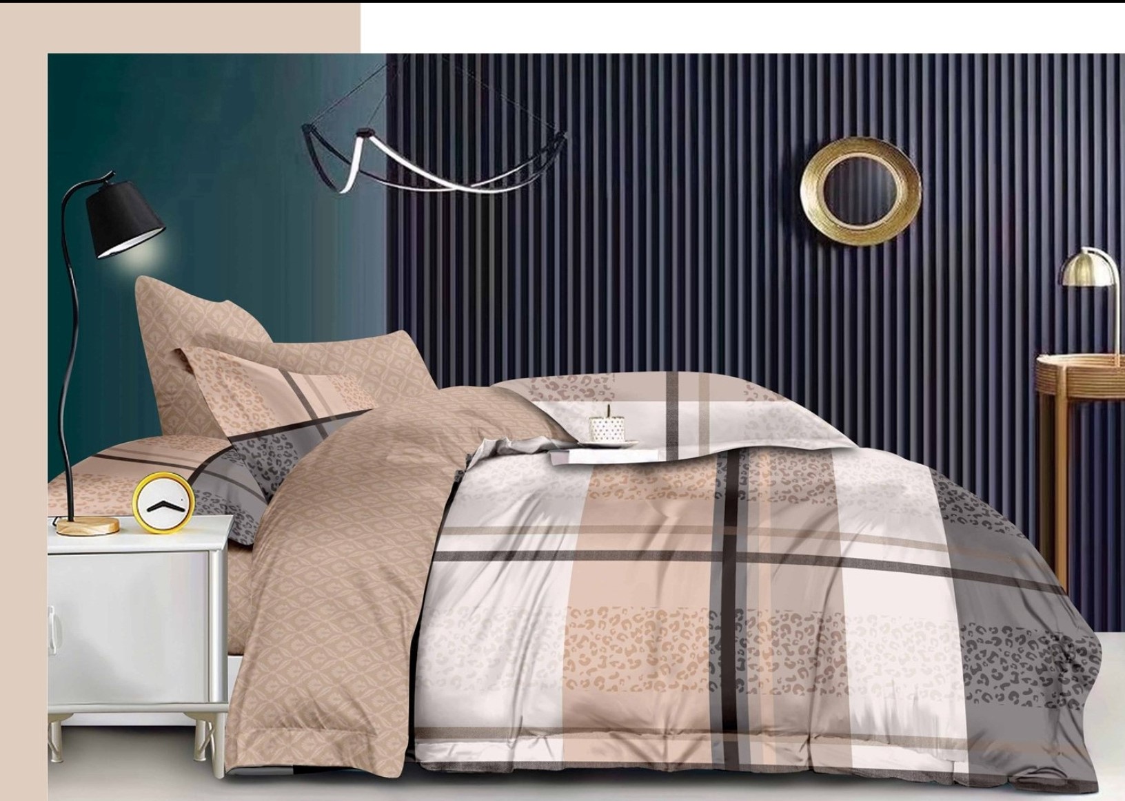 Постільна білизна Vie Nouvelle Velour Мікрофібра 200х220 VL76