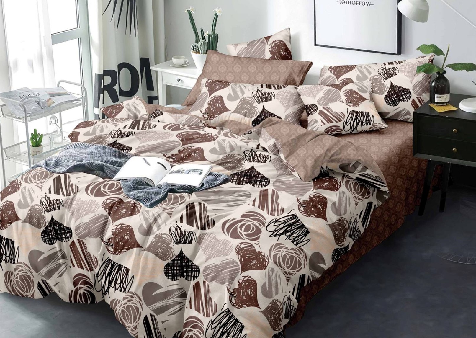 Постільна білизна Vie Nouvelle Velour Мікрофібра 200х220 VL77