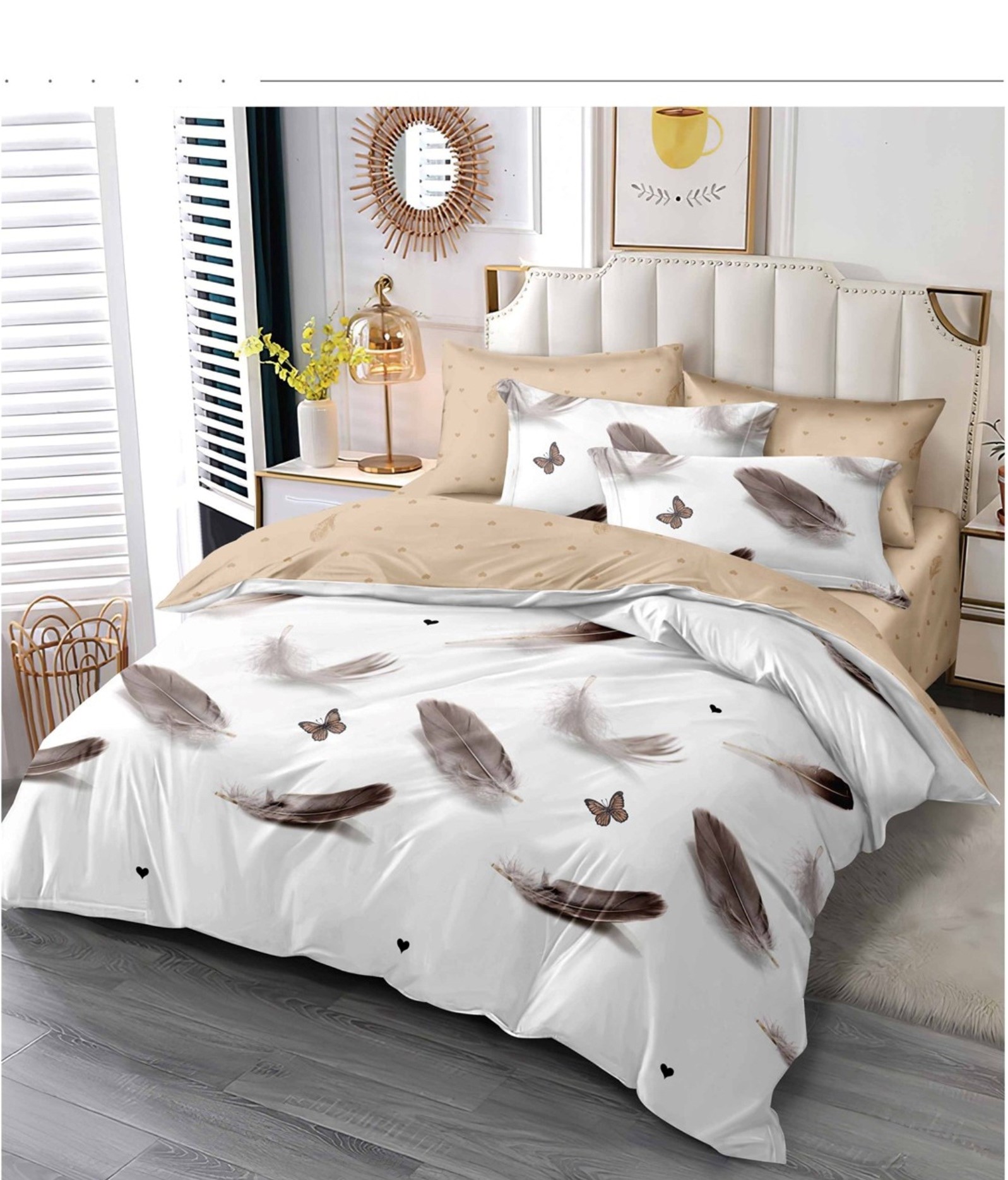 Постільна білизна Vie Nouvelle Velour Мікрофібра 200х220 VL79