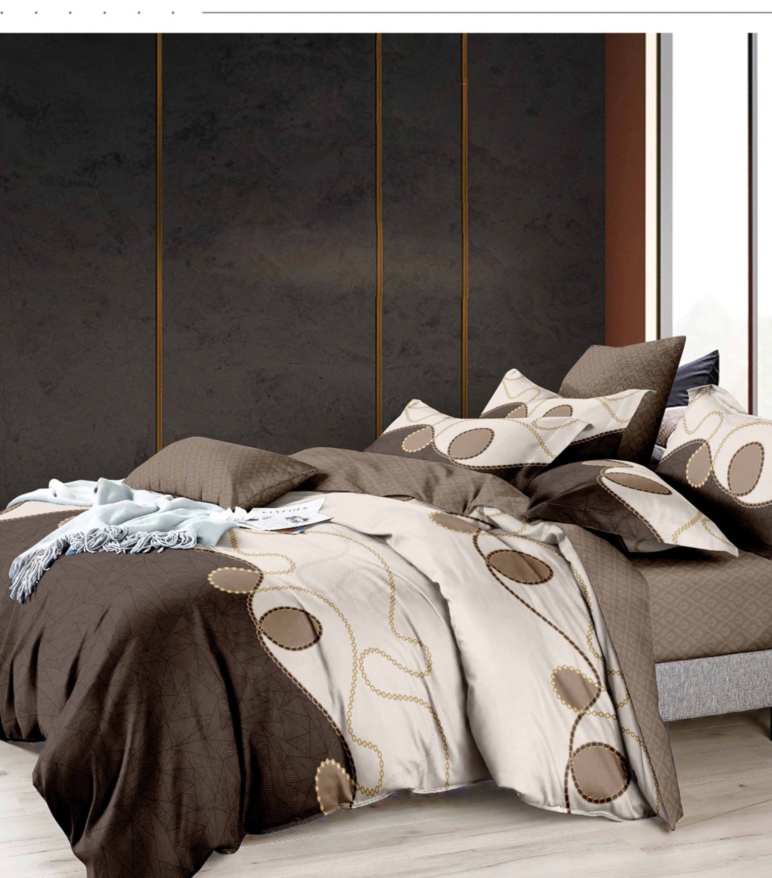 Постільна білизна Vie Nouvelle Velour Мікрофібра 200х220 VL84