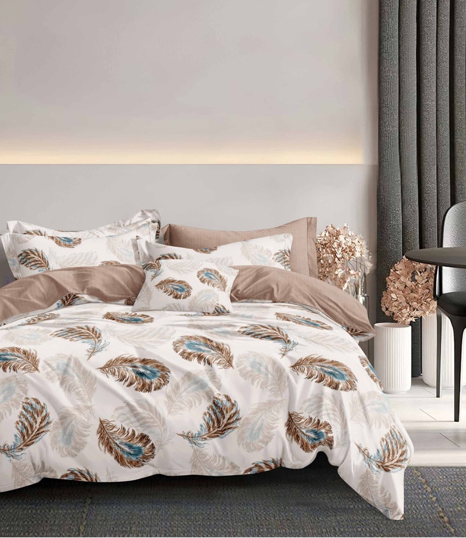 Постільна білизна Vie Nouvelle Velour Мікрофібра 200х220 VL87