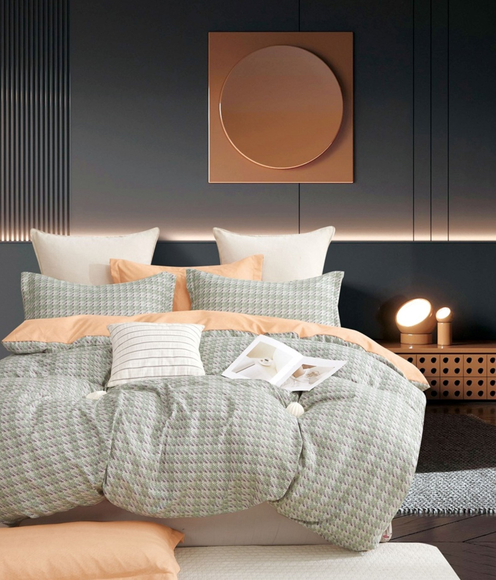 Постільна білизна Vie Nouvelle Velour Мікрофібра 200х220 VL90