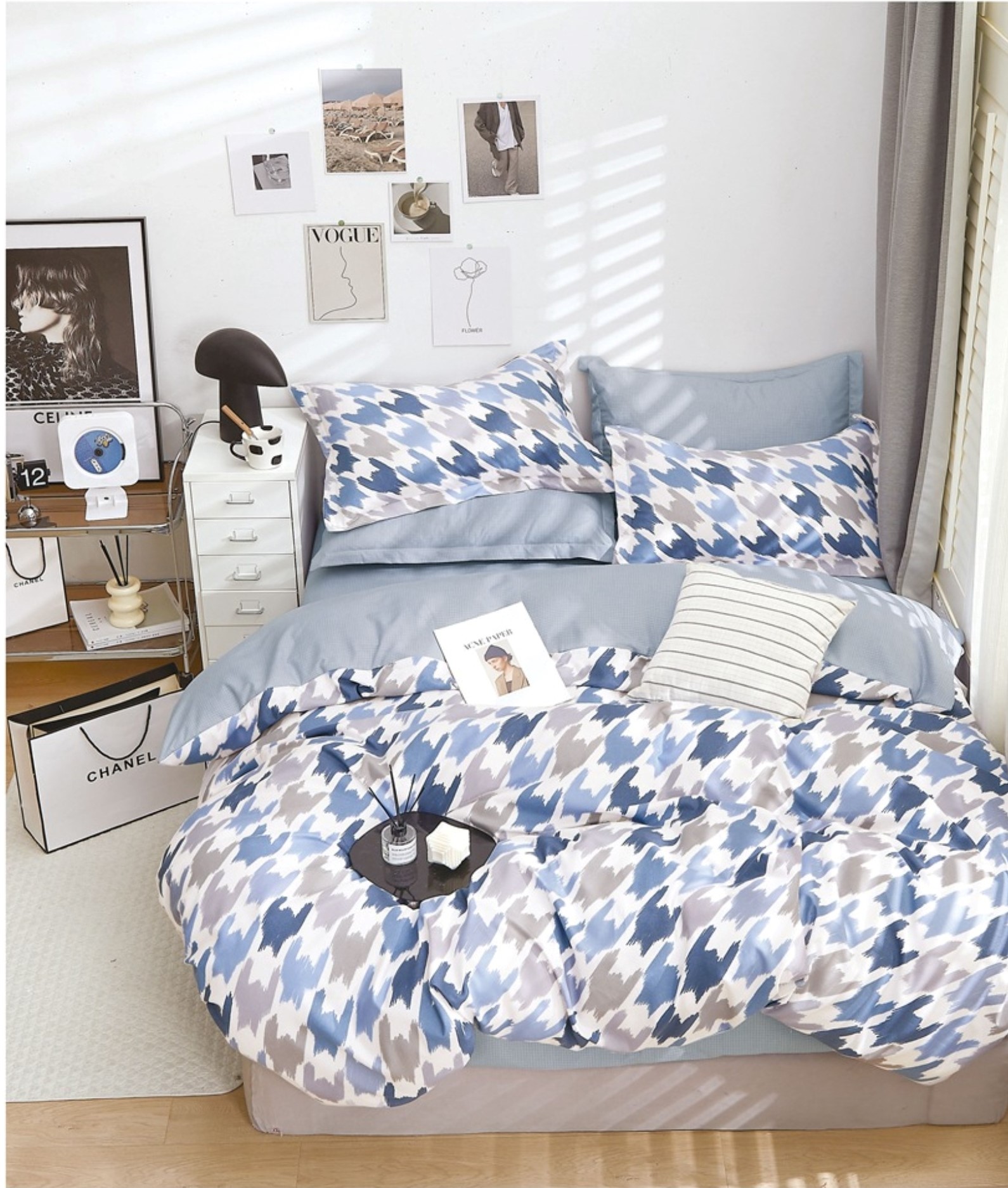 Постільна білизна Vie Nouvelle Velour Мікрофібра 200х220 VL91