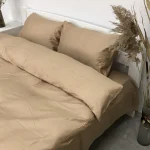 Постільна білизна Woodbury's сатин преміум Golden Beige