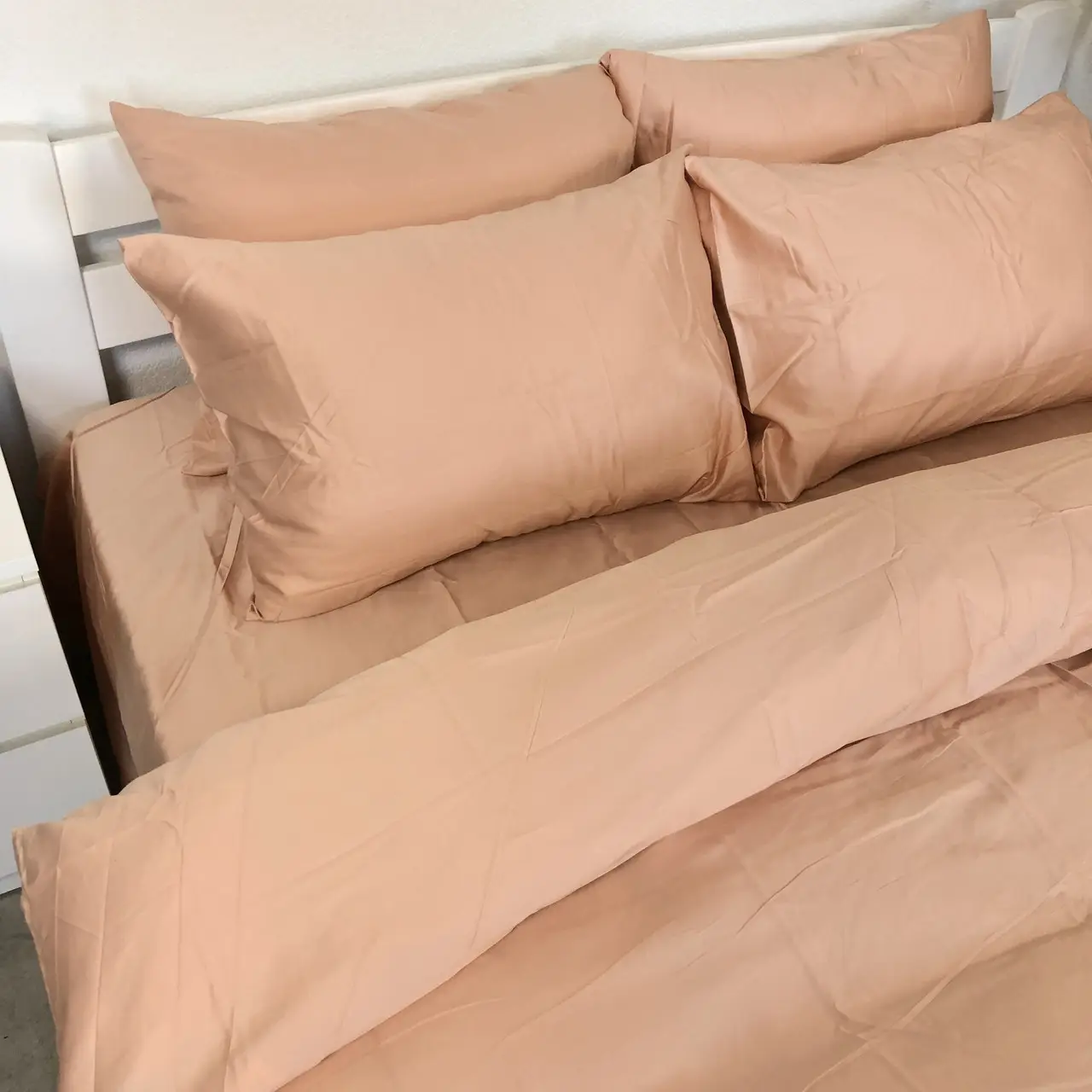 Постільна білизна Woodbury’s сатин преміум Peach